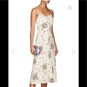 ♦️ BARNEYS NEW YORK Floral Georgette Slipdress